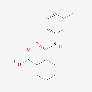 (1S,2R)-2-(3-toluidinocarbonyl)cyclohexanecarboxylic acid