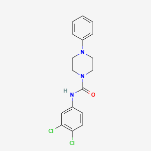 N-(3,4-dichlorophenyl)-4-phenylpiperazine-1-carboxamide