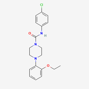 N-(4-chlorophenyl)-4-(2-ethoxyphenyl)piperazine-1-carboxamide