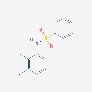 N-(2,3-dimethylphenyl)-2-fluorobenzenesulfonamide