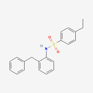 N-(2-benzylphenyl)-4-ethylbenzenesulfonamide