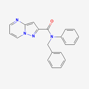 N-benzyl-N-phenylpyrazolo[1,5-a]pyrimidine-2-carboxamide