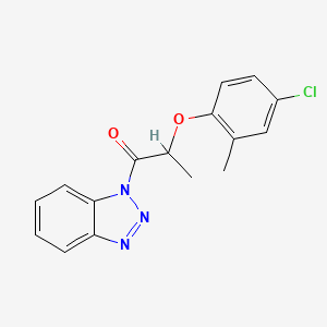 1-(1H-benzotriazol-1-yl)-2-(4-chloro-2-methylphenoxy)propan-1-one