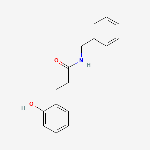 molecular formula C16H17NO2 B10966944 N-benzyl-3-(2-hydroxyphenyl)propanamide 