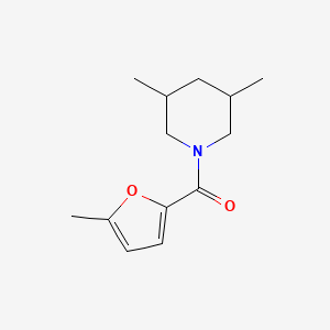 (3,5-Dimethylpiperidin-1-yl)(5-methylfuran-2-yl)methanone