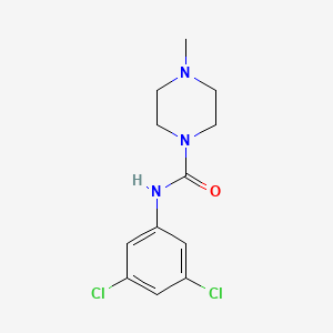 N-(3,5-dichlorophenyl)-4-methylpiperazine-1-carboxamide