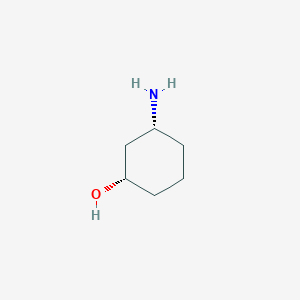 molecular formula C6H13NO B109673 (1S,3R)-3-aminocyclohexanol CAS No. 1110772-04-7