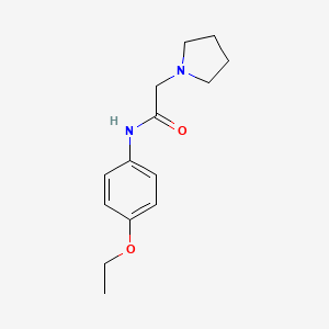 N-(4-ethoxyphenyl)-2-(pyrrolidin-1-yl)acetamide