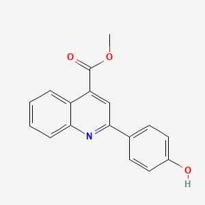 Methyl 2-(4-hydroxyphenyl)quinoline-4-carboxylate