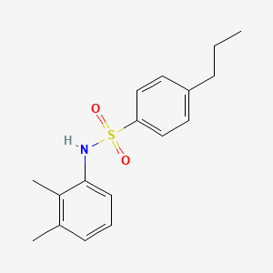 N-(2,3-dimethylphenyl)-4-propylbenzenesulfonamide