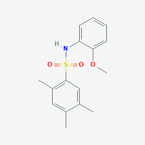 N-(2-methoxyphenyl)-2,4,5-trimethylbenzenesulfonamide