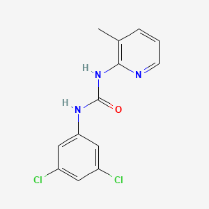 molecular formula C13H11Cl2N3O B10967803 1-(3,5-Dichlorophenyl)-3-(3-methylpyridin-2-yl)urea 