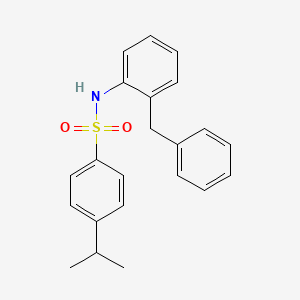 N-(2-benzylphenyl)-4-(propan-2-yl)benzenesulfonamide