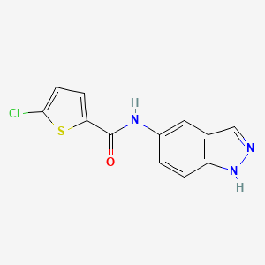 5-chloro-N-(1H-indazol-5-yl)thiophene-2-carboxamide