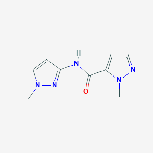 1-methyl-N-(1-methyl-1H-pyrazol-3-yl)-1H-pyrazole-5-carboxamide