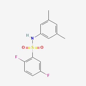 N-(3,5-dimethylphenyl)-2,5-difluorobenzenesulfonamide