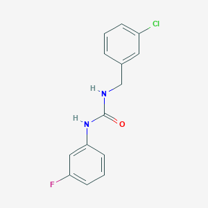 1-(3-Chlorobenzyl)-3-(3-fluorophenyl)urea