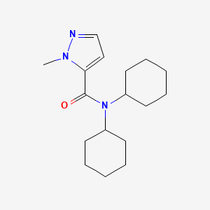 N,N-dicyclohexyl-1-methyl-1H-pyrazole-5-carboxamide