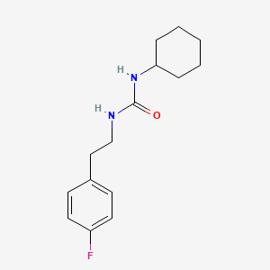 1-Cyclohexyl-3-[2-(4-fluorophenyl)ethyl]urea