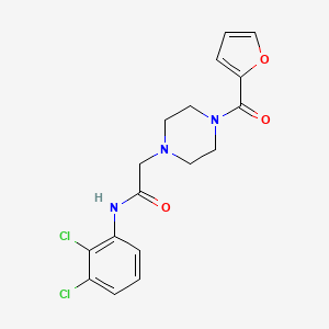 N-(2,3-dichlorophenyl)-2-[4-(furan-2-ylcarbonyl)piperazin-1-yl]acetamide