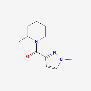 (2-methylpiperidin-1-yl)(1-methyl-1H-pyrazol-3-yl)methanone