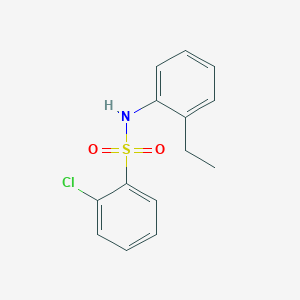 2-chloro-N-(2-ethylphenyl)benzenesulfonamide