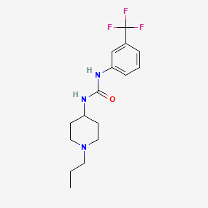 1-(1-Propylpiperidin-4-yl)-3-[3-(trifluoromethyl)phenyl]urea