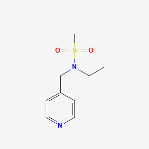 N-ethyl-N-(pyridin-4-ylmethyl)methanesulfonamide