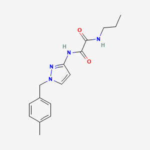 N-[1-(4-methylbenzyl)-1H-pyrazol-3-yl]-N-propylethanediamide