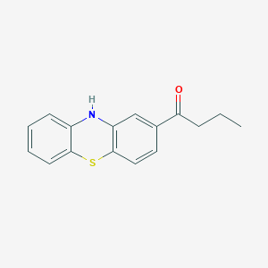 1-(10H-Phenothiazin-2-yl)butan-1-one