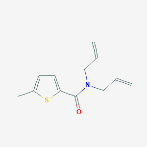 5-methyl-N,N-di(prop-2-en-1-yl)thiophene-2-carboxamide