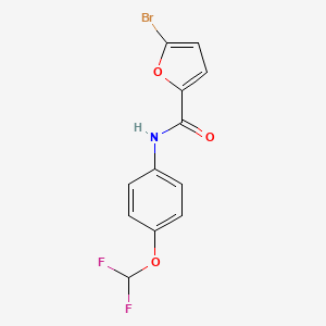 5-bromo-N-[4-(difluoromethoxy)phenyl]furan-2-carboxamide