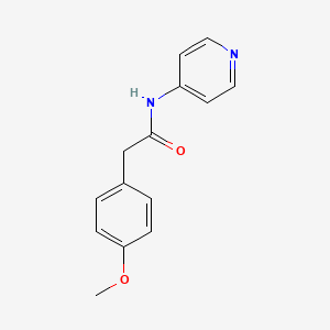 2-(4-methoxyphenyl)-N-(pyridin-4-yl)acetamide