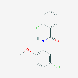 2-chloro-N-(5-chloro-2-methoxyphenyl)benzamide