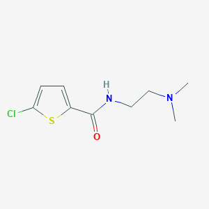 5-chloro-N-[2-(dimethylamino)ethyl]thiophene-2-carboxamide