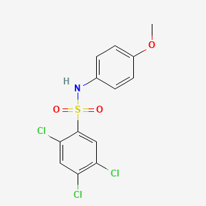 2,4,5-trichloro-N-(4-methoxyphenyl)benzenesulfonamide