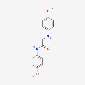 N-(4-methoxyphenyl)-2-[(4-methoxyphenyl)amino]acetamide