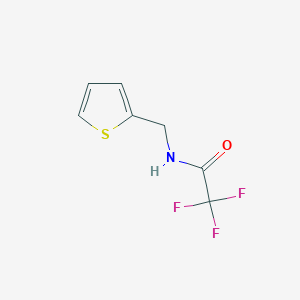 2,2,2-trifluoro-N-(thiophen-2-ylmethyl)acetamide