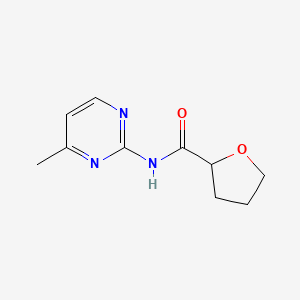 N-(4-methylpyrimidin-2-yl)tetrahydrofuran-2-carboxamide