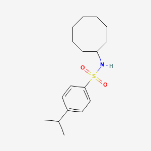 N-cyclooctyl-4-(propan-2-yl)benzenesulfonamide