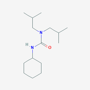 3-Cyclohexyl-1,1-diisobutylurea