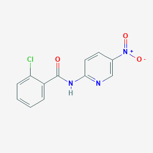 2-chloro-N-(5-nitropyridin-2-yl)benzamide