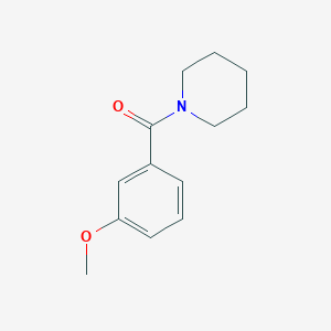 molecular formula C13H17NO2 B10970269 (3-Methoxyphenyl)(piperidin-1-yl)methanone CAS No. 69001-09-8