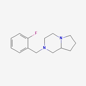 2-(2-Fluorobenzyl)octahydropyrrolo[1,2-a]pyrazine