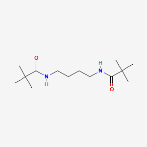 molecular formula C14H28N2O2 B10970467 N,N'-1,4-Butanediylbis(2,2-dimethylpropanamide) 