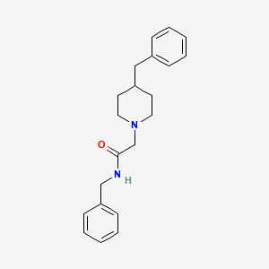 N-benzyl-2-(4-benzylpiperidin-1-yl)acetamide