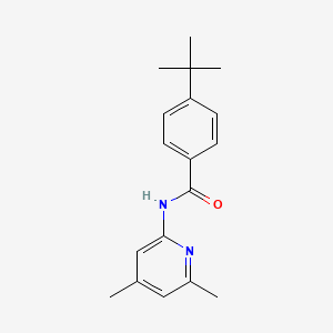 4-tert-butyl-N-(4,6-dimethylpyridin-2-yl)benzamide