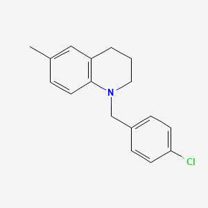 1-(4-Chlorobenzyl)-6-methyl-1,2,3,4-tetrahydroquinoline