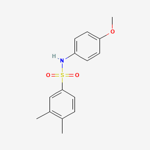 N-(4-methoxyphenyl)-3,4-dimethylbenzenesulfonamide