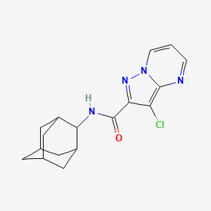 N-(2-adamantyl)-3-chloropyrazolo[1,5-a]pyrimidine-2-carboxamide